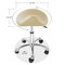Saloniture Professional Ergonomic Saddle Stool - Adjustable Hydraulic Seat, Rolling Spa Salon, Massage, and Medical Office Chair with Swivel Wheels